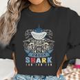 Daddy Shark Skull Biker Best Christmas Gifts For Dad Women Sweatshirt Gifts for Women