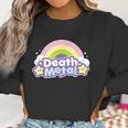 Death Metal Rainbow Yellow Star Unicorn Rock Concert Women Sweatshirt Gifts for Women