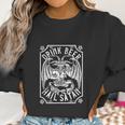 Drink Beer Hail Satan I Satanic Baphomet I Pentagram Occult Women Sweatshirt Gifts for Women