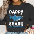 Fathers Day Gift From Wife Son Daughter Daddy Shark Doo Doo Women Sweatshirt Gifts for Women