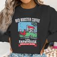 Floyd Farmhouse Red Rooster Coffee Women Sweatshirt Gifts for Women