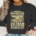 Freedom Isnt Free Proud Daughter Of Vietnam Veteran Ribbon Women Sweatshirt Gifts for Women