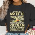 Freedom Isnt Free Proud Wife Of A Vietnam Veteran Ribbon Graphic Design Printed Casual Daily Basic Women Sweatshirt Gifts for Women