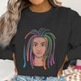 Funny Afro Radiant Black Woman With Dreadlocks Gift Women Women Sweatshirt Gifts for Women