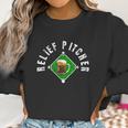 Funny Beer Baseball Gift Relief Pitcher Beer 30 Women Sweatshirt Gifts for Women