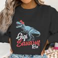 Funny Grandmother Gift Gigisaurus Dinosaur Women Sweatshirt Gifts for Women