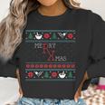 Funny Pharmacist Pharmacy Ugly Christmas Xmas Women Sweatshirt Gifts for Women