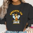 Future Zia Dabbing Bee Aunt To Be 2019 Women Sweatshirt Gifts for Women