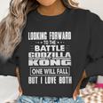 Godzilla Vs Kong One Will Fall Women Sweatshirt Gifts for Women