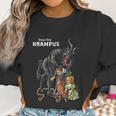 Gruss Vom Krampus Greetings From Christmas Germanic Demon Women Sweatshirt Gifts for Women