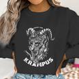 Gruss Vom Krampus Greetings From Ugly Christmas Demon Devil Women Sweatshirt Gifts for Women