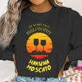 Hakuna Moscato It Means Drink Fine Wine Funny Women Sweatshirt Gifts for Women