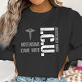 Icu Registered Nurse Intensive Care Unit Rn Staff Women Sweatshirt Gifts for Women