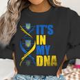 Its In My Dna Ukrainian Support Ukraine Stand With Ukraine Men Women T-Shirt Graphic Print Casual Unisex Tee Women Sweatshirt Gifts for Women