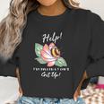 Ive Pollen And I Cant Get Up Bumble Bee Pun Funny Women Sweatshirt Gifts for Women