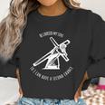 Jesus Carried My Sins Christian Women Sweatshirt Gifts for Women