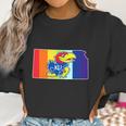 Kansas Jayhawks Rainbow Women Sweatshirt Gifts for Women