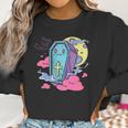 Kawaii Pastel Goth Creepy Cute Aesthetic Coffin Halloween Men Women T-Shirt Graphic Print Casual Unisex Tee Women Sweatshirt Gifts for Women