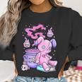 Kawaii Pastel Goth Cute Creepy Witchy Bear V2 Men Women T-Shirt Graphic Print Casual Unisex Tee Women Sweatshirt Gifts for Women