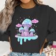 Kawaii Pastel Goth Mushrooms Women Sweatshirt Gifts for Women