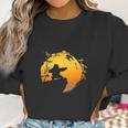 Kung Fu Panda Po Tai Chi Sunset Silhouette Women Sweatshirt Gifts for Women