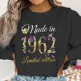 Made In 1962 Tee 60 Years Old Sunflowers Floral 60Th Birthday Women Sweatshirt Gifts for Women