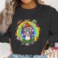 Magic Mushroom Psychedelic Hippie Fungus Fantasy Shrooms Women Sweatshirt Gifts for Women