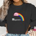 Majestic Blobfish Funny Blobfish Rainbow Tee Women Sweatshirt Gifts for Women