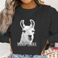 Mama Llama Hilarious Zoo Animal Women Sweatshirt Gifts for Women