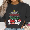 Merry Christmas 2020 Social Distancing Women Sweatshirt Gifts for Women