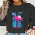 Miami Vice Original Pink Flamingo Women Sweatshirt Gifts for Women