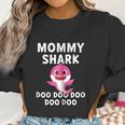 Mommy Shark Doo Shark Family Women Sweatshirt Gifts for Women