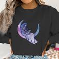 Moon Goddess Cat Person Artwork Moon Child Cat Women Sweatshirt Gifts for Women