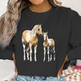 Palomino Pinto Mare Foal Paint Horses Women Sweatshirt Gifts for Women