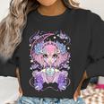 Pastel Goth Anime Girl Men Women T-Shirt Graphic Print Casual Unisex Tee Women Sweatshirt Gifts for Women