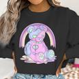 Pastel Goth Teddy Bear Japanese Anime Kawaii Menhera Men Women T-Shirt Graphic Print Casual Unisex Tee Women Sweatshirt Gifts for Women