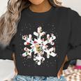 Peanuts Snowflakes Christmas Shirt Women Sweatshirt Gifts for Women