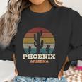 Phoenix Arizona Cactus Vintage Retro Desert Souvenir Gift Women Sweatshirt Gifts for Women