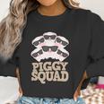 Pig Lovers Funny Piggy Squad Cute Pig Gifts Women Women Sweatshirt Gifts for Women