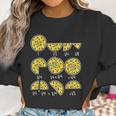 Pizza Salami Cheese Quick Math Fractions Math Teacher Women Sweatshirt Gifts for Women