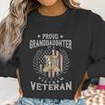 Proud Granddaughter Of A Vietnam Veteran Vietnam Women Sweatshirt Gifts for Women