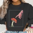 Psychedelic Mushroom Creation Of Adam Women Sweatshirt Gifts for Women