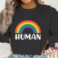 Rainbow Lgbt Pride Homo Lesbian Pride Graphic Design Printed Casual Daily Basic Women Sweatshirt Gifts for Women