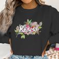 Resist Flower Logo Women Sweatshirt Gifts for Women