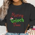 Resting Grinch Face Grinch Stole Christmas Women Sweatshirt Gifts for Women