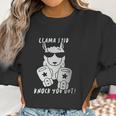 Retta Llama Said Knock You Out Ladies Women Sweatshirt Gifts for Women