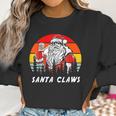 Santa Claus Drinking White Claws Christma Gift Women Sweatshirt Gifts for Women