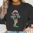 Im The Sassy Elf Christmas Matching Family Group Gift Women Sweatshirt Gifts for Women