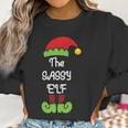 The Sassy Elf Matching Christmas Holiday Gift Women Sweatshirt Gifts for Women