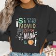 Si Tu Novio No Te Mama Emoji Trap Bunny Perreo Women Sweatshirt Gifts for Women